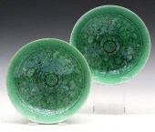 2 CHINESE PORCELAIN BOWLSTwo L