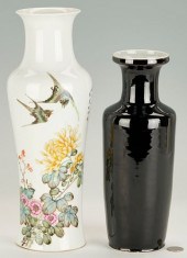2 CHINESE PORCELAIN VASES1st i