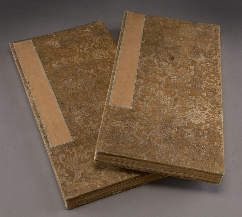 (2) Chinese Qing stone block