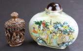 (2) Chinese Snuff BottlesTo in