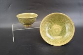 2 CHINESE YAOZHOU WARE CELADON