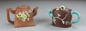 (2) Chinese Yixing Pottery Tea