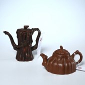 (2) CHINESE YIXING TEAPOTS 20t