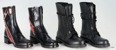 2 CHRISTIAN DIOR LEATHER BOOTS