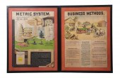 (2) CHROMOLITHOGRAPH SCHOOLROO