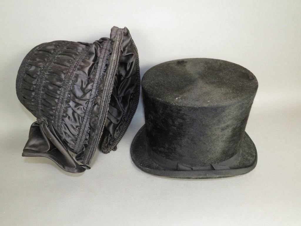 2 CIVIL WAR ERA HEAD DRESSESca.