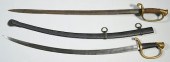2 CIVIL WAR ERA OFFICER'S SWOR