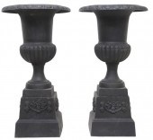 (2) CLASSICAL STYLE CAST IRON