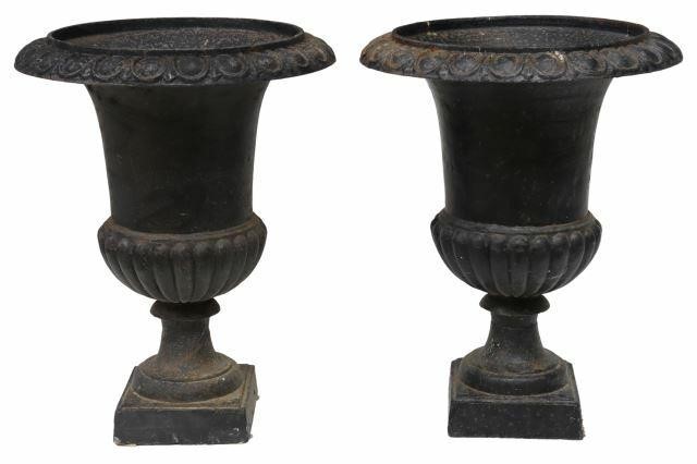 (2) CLASSICAL STYLE CAST IRON