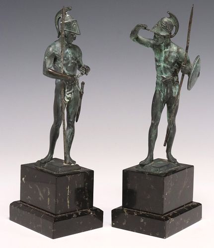 (2) CLASSICAL STYLE VERDIGRIS
