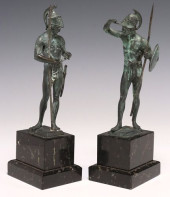 (2) CLASSICAL STYLE VERDIGRIS