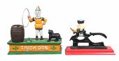 (2) Coin bank and nutcracker t
