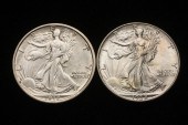 (2) COINS - (1) 1917S Walking