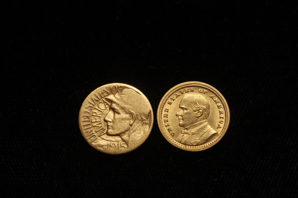 (2) COINS - (1) Louisiana