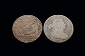 (2) COINS - Includes: (1) Fugi