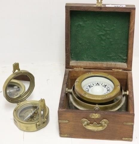 2 COMPASSES TO INCLUDE A BOX