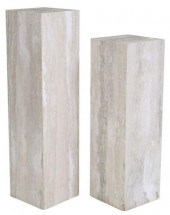 (2) CONTEMPORARY TILED STONE P