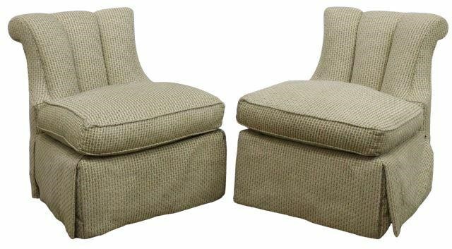 (2) CONTEMPORARY UPHOLSTERED