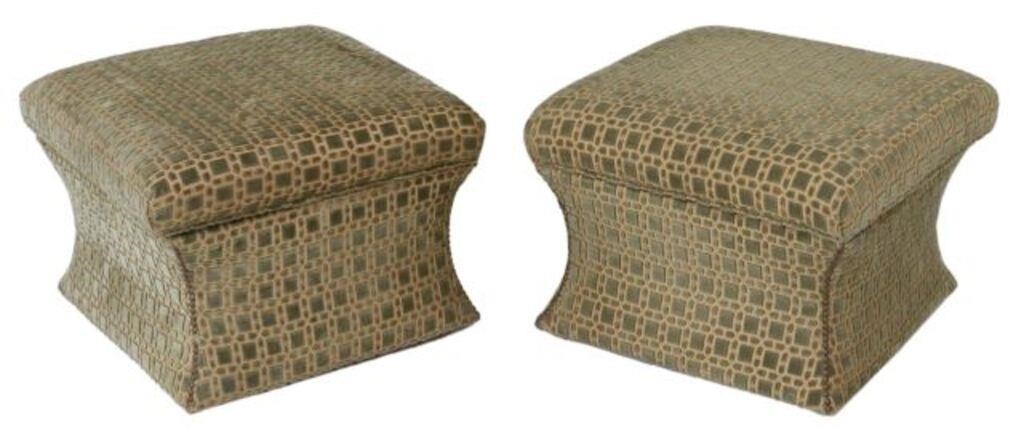 (2) CONTEMPORARY UPHOLSTERED