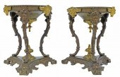(2) CONTINENTAL BRONZE ROCAILL