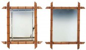 (2) CONTINENTAL FAUX BAMBOO WA