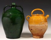 (2) CONTINENTAL GLAZED TERACOT