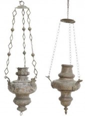 (2) CONTINENTAL HANGING 1-LIGH