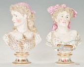 2 CONTINENTAL PORCELAIN FEMALE