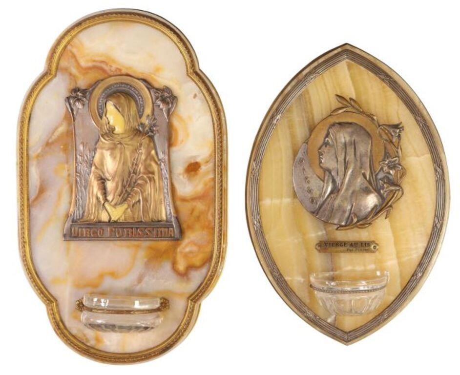 (2) CONTINENTAL RELIGIOUS ONYX HOLY