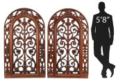(2) CONTINENTAL ROCOCO STYLE A