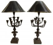 (2) CONTINENTAL WOOD & IRON TE