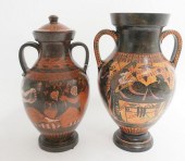 2 COPIES ATTIC POTTERY AMPHORA
