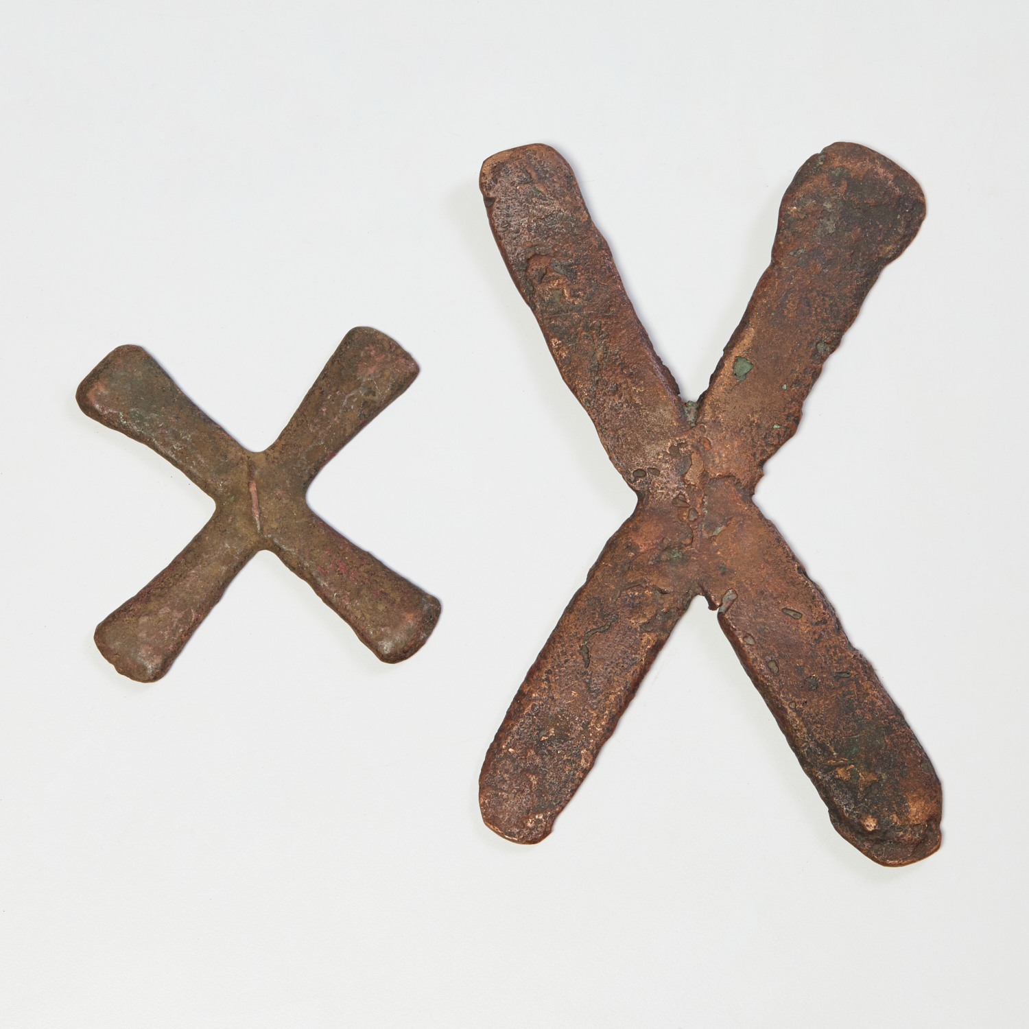 (2) COPPER KATANGA CROSSES DR