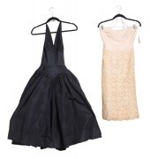 (2) Couture Traina-Norell dres