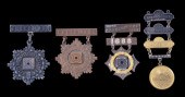 (2) CREEDMOOR RIFLE RANGE MEDA