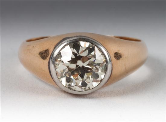2 cts. round-cut diamond