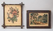 2 CURRIER & IVES LITHOGRAPHS M