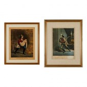 2 CURRIER & IVES "THE AMERICAN