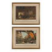 2 CURRIER & IVES "THE LIFE OF