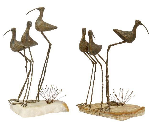 (2) CURTIS JERE, SHORE BIRDS ON