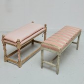 (2) CUSTOM DESIGNER UPHOLSTERE