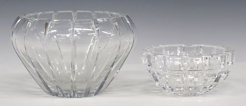 (2) CUT-CRYSTAL CENTERPIECE &AMP;