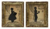 (2) CUTOUT SILHOUETTE PORTRAIT