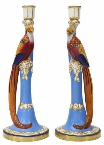 (2) CZECH ROYAL DUX PORCELAIN