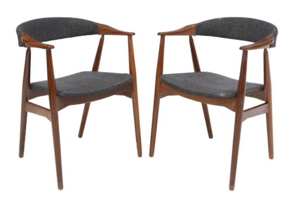 (2) DANISH MID-CENTURY MODERN
