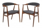 (2) DANISH MID-CENTURY MODERN