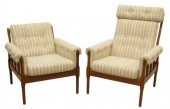 (2) DANISH MID-CENTURY MODERN