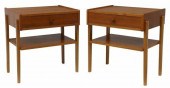 (2) DANISH MID-CENTURY MODERN