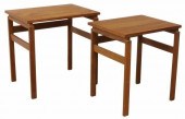 (2) DANISH MID-CENTURY MODERN