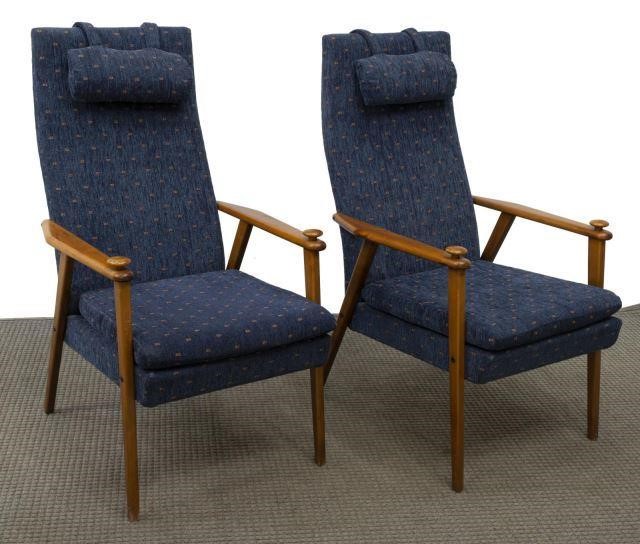 (2) DANISH MID-CENTURY MODERN